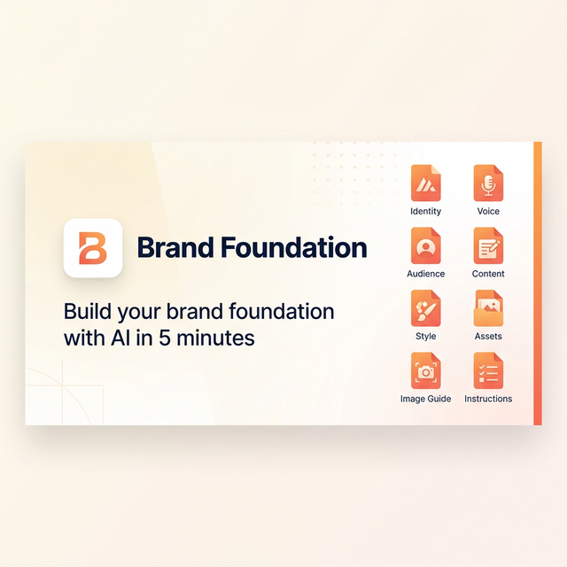 Brand Foundation — Brand Foundation — Build Your Brand Foundation with AI